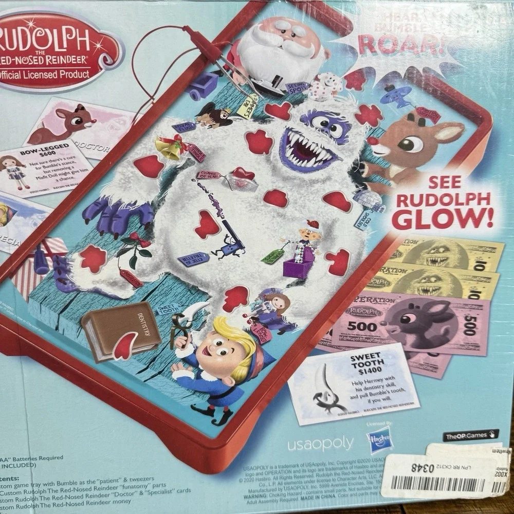 NEW! SEALED! Operation‎ Rudolph Red-Nosed Reindeer Holiday